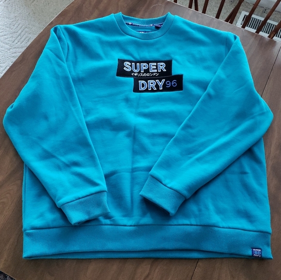 BNWT superdry 90s applique crew sweatshirt - Picture 3 of 8